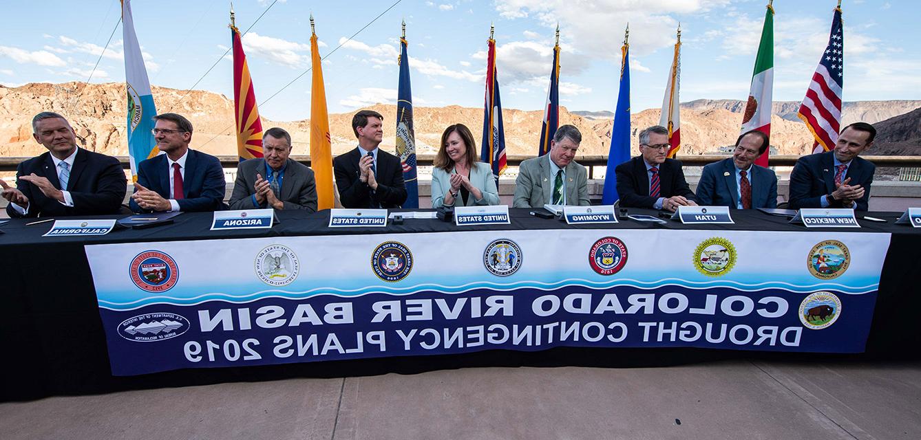 2019 Colorado River Drought Contingency Plans Signing Ceremony